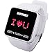 LEORX SKMEI Waterproof Touch Screen Boys Girls Sport LED Digital Wrist Watch (White)