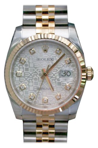 Rolex Oyster Perpetual Datejust Mens Watch 116233-SJDJ