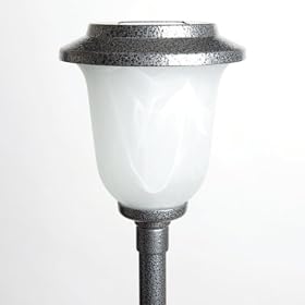 Maxsa Color-Changing Solar-Powered Chalice Path Light