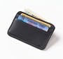 Clava 2102 Slim Two Pocket Card Case - Quinley Black