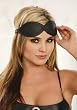 Leather Blindfold (Black;One Size)