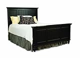 Queen Panel Bed - CLOSEOUT by Hooker Furniture - Ebony Finish (1002-91240)