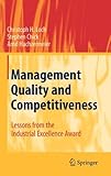 Management quality and competitiveness : lessons from the industrial excellence award