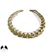 SG PARIS CHOKER ANTIC GOLD DORE NECKLACE CHOKER METAL WINTER WOMEN ETHNO GLAM FASHION JEWELRY / HAIR ACCESSORIES Z OTHERS