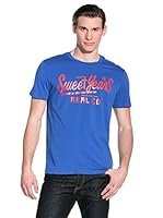 Sweet Years Camiseta Manga Corta (Azul Royal)