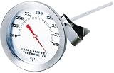 Admetior Stainless Steel Candy/Deep Fry 12-Inch Thermometer
