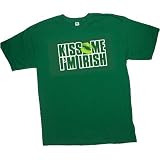 KISS ME IM IRISH T-SHIRT - IRISH SHIRTS - ST PADDY SHIRTS - ST. PATRICKS DAY SHIRTS