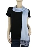 Pashmina/Silk Scarf Light Blue