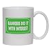 BANKERS DO IT WITH INTEREST Mug for Coffee / Hot Beverage (choice of sizes and colors...