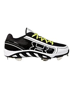 Under Armour Women's UA Spine Glyde Softball Cleat 10 Black