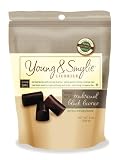 Young & Smylie Licorice, Traditional Black, 8-Ounce Bags (Pack of 6)