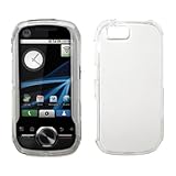 Premium Clear Snap-On Cover Hard Case Cell Phone Protector for Motorola i1  ....