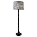 Lancaster Spindle Floor Lamp - Black (60")