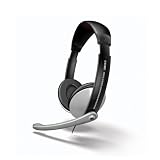 Coby CV-M361 Digital Stereo Headphones with Boom Microphone