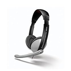 Coby CVM361 Digital Stereo Headphones with Boom Microphone