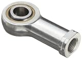 RBC Heim Bearings HFL8 0.5000″ Bore, .5000-20 Threads, Left Hand Thread, Female Rod End Bearing, 4 Piece Metal-To-Metal