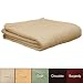 Microplush Solid Thermal Throw Blanket-IVORY