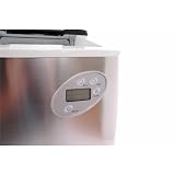 NewAir AI-210SS Portable Ice Maker With HighQuality Stainless Steel Finish