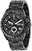 Fossil Fossil Men's Stainless Steel Chronograph Black Dial Watch with Black Dial