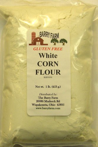 Snow White Corn Flour, GF, 1 lb. by Barry Farm