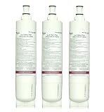 Whirlpool 4396508T Side By Side Refrigerator Quarter Turn Water Filter Non-Cyst, 3-Pack