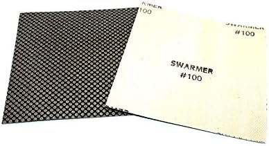 [Insung Diamond] Diamond Flexible Sheet Sandpaper Sheet DOT TYPE 100Grit(100mm x 100mm)