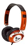 iFrogz EP-NP-7200 EarPollution Nerve Pipe Headphones - Eagle (Orange/Chrome)