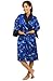 Del Rossa Women's Traditional Chinese Dragon Robe, Kimono Bathrobe