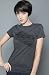 Obey The Tape Boyfriend Tee in Jet Black,T-shirts for Women