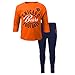 OUTERSTUFF NFL Toddler Girls Football Sweetheart Long Sleeve Pant Set