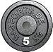 Sports : HANTELSCHEIBE 1 X 5 KG GUSSEISEN HANTELN FUER CURLSTANGE / LANGHANTELSTANGE