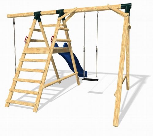 Imagen 2 de LoggyLand 9127 - Swing Set ULTIMATE