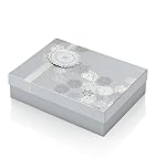 Large Silver Snowflakes Gift Box