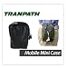 【送料無料】モバイル スマートフォン ウエスト バッグ ポーチ 小物入れ 合成皮革 縦型 / mobile / key / case / 22611 (Khaki)