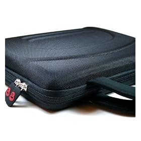 Coby TF-DVD7377 7-Inch DivX Compatible Portable DVD Player Special Edition Black Cube Carrying Case Bag Pouch Cube