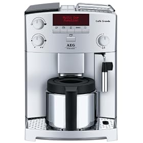 AEG Electrolux CG6400 Fully Automatic Bean To Cup Machine - Silver