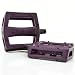 The Shadow Conspiracy Ravager Plastic BMX Bike Pedals - Purple