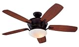 Monte Carlo Ceiling Fan 5MMR54RBD Matrix Fan - Roman Bronze Contemporary Indoor Fans 54