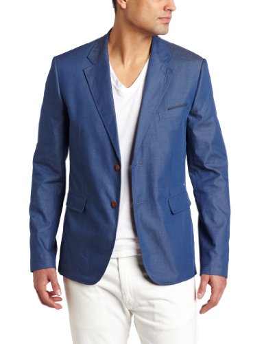 G-STAR Herren Sakko CL BLAZER 2 - 82916, Gr. 52, Blau (raw - 1) Preisvergleich
