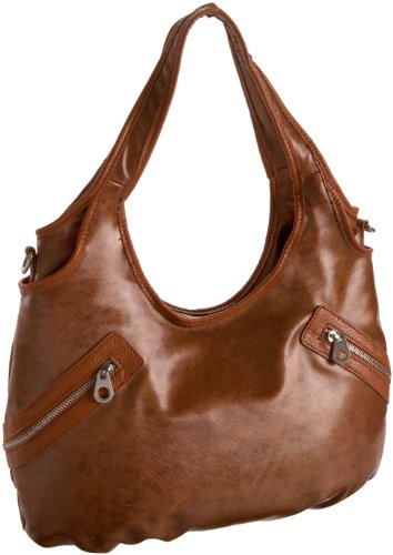Co-Lab by Christopher Kon Tayla Shoulder Bag,Cognac,one size