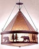 Bear Teepee Chandelier - Oversized