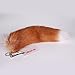URSFUR Crystal Fox Tail Keychain Bag Charm Pendant Cosplay Tassel Key Chain