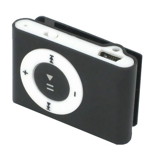4GB IPOD SHUFFLE STYLE MINI MP3 PLAYER - BLACK , BLUE. PINK OR SILVER - PLEASE EMAIL CHOICE AFTER PLACING ORDER (This is NOT an Apple iPod Shuffle)