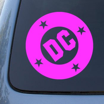  DC COMICS - Vinyl Car Decal Sticker #A1592 | Vinyl Color: Pink