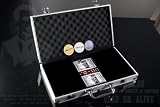 Pokerkoffer + Poker Zubehör für bis zu 300 Poker Chips