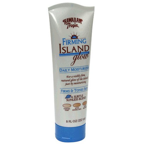 Hawaiian Tropic Firming Island Glow Daily Moisturizer, 8 fl oz (237 ml) (Pack of 2)