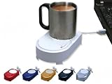 USB Drink Chiller and Warmer - Silver