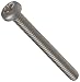 Stainless Steel Machine Screw, Pan Head, Phillips Drive, MIL-SPEC, #10-24, 1" Length (Pack of 25)