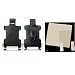 PCMICROSTORE Brand Swivel Belt Clip Holster for RIM Research In Motion BlackBerry 8800 8830 - (Bundled with Universal Screen Protector Kit)