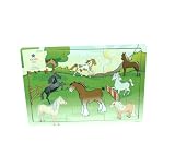 Horses Wooden Puzzle by Gund